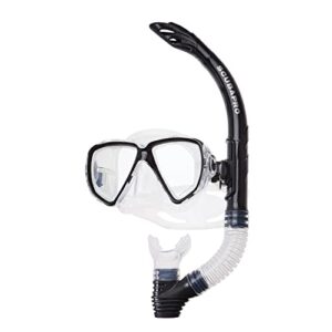 Tauch-Ausrüstungspaket für Erwachsene, Scubapro Currents Adult Combo in Schwarz