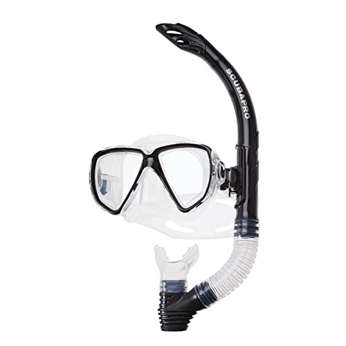 Tauch-Ausrüstungspaket für Erwachsene, Scubapro Currents Adult Combo in Schwarz