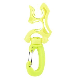 Tauchen-Schlauchhalter Keenso, BCD Schlauchhalter für Taucher mit Doppelshlauch Clip und 360°-Drehfunktion