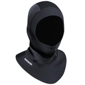 Tauchhaube 3mm Thermo-Neopren-Nasstauchhaube für Männer Frauen Neoprenhaube für Kajakfahren Schnorcheln Segeln Wassersport mit Flow-Vent (XL)