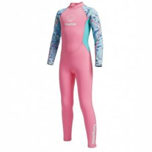 Hochwertiger Neoprenanzug für Kinder zum Schwimmen, Surfen und Tauchen mit Rückenreißverschluss und UV-Schutz