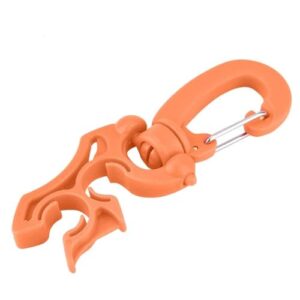 Tauchclip, PP-Tauchklemmen Doppelter BCD-Schlauchhalter Schnorchelregler-Karabinerhaken Niederdruck-Schlauchklemmenhalter Mit Karabinerhakenschnalle Zum Tauchen, Schnorcheln