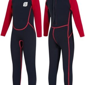 Neoprenanzug für Kinder, Thermischer Badeanzug für Schwimmen, Tauchen und Surfen, UV-Schutz und Ultra Dehnbarkeit