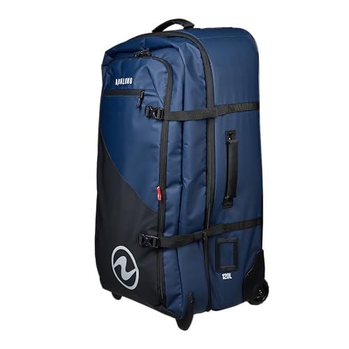Wasserdichte Reisetaschen für Tauchen, Aqualung Explorer, PVC-Material, Teleskopgriff und robuste Rollen