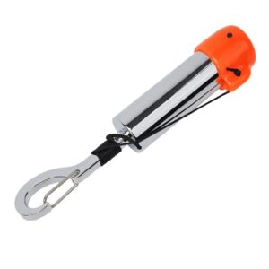 Edelstahl Tauchen Signal Shaker, Unterwasser Noise Maker Rassel für Taucher-Sicherheit