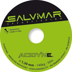 Hochwertige Acidyne Dyneema Liniensysteme für Speerfische mit 1,5 mm Dicke und 50 m Länge
