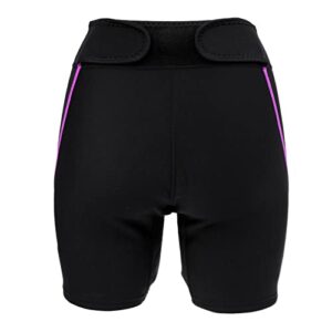 Neopren Tauchen Shorts 1,5 mm, Neoprenhose Tauchhose Warm Neoprenanzug Shorts Neoprenanzug-Unterteile für Herren Damen Surfen Schnorcheln Schwimmen Tauchen Bootfahren, Lila, Frauen