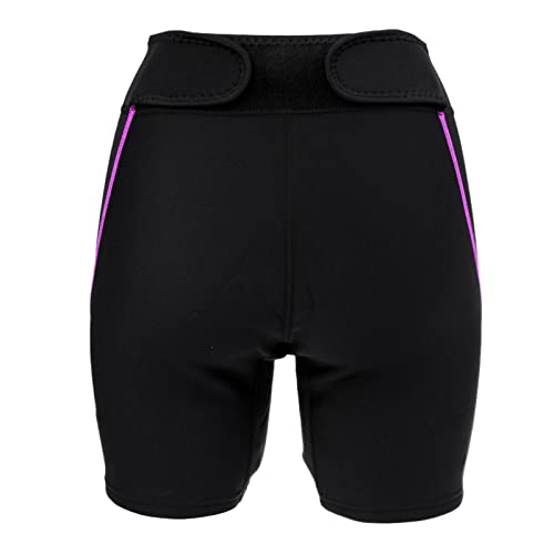 Neopren Tauchen Shorts 1,5 mm, Neoprenhose Tauchhose Warm Neoprenanzug Shorts Neoprenanzug-Unterteile für Herren Damen Surfen Schnorcheln Schwimmen Tauchen Bootfahren, Lila, Frauen