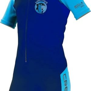 Cressi Neoprenanzug für Kinder mit UV-Schutz, dunkelblauer und heller blauer Farbe, ideal für Kinder ab 5/6 Jahre geeignet
