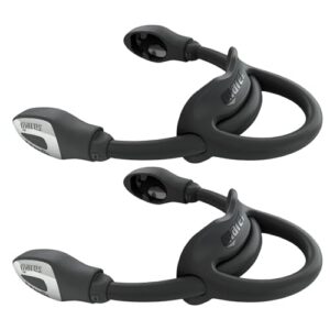 Mares Bungee Straps Tauchriemen Unisex Erwachsene Schwarz S - Hochwertiger und praktischer Tauchriemen für Erwachsene mit schwarzer Farbe und schnellen Verbindungsbügeln
