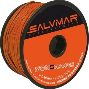 Salvimar Mono, unisex Erwachsenen-Lenkrolle - Orange, Durchmesser 1,20 mm x 50 m