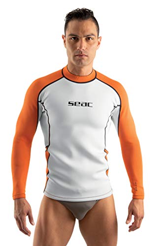 Neopren-Langarmshirt, Tauchunterwäsche oder Rash Guard für Surfen und Schwimmen