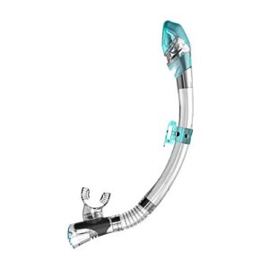 SEAC Fast Tech Dry Trockenschnorchel, hochwertiger Schnorchel für Erwachsene mit trockenem Ventil und ergonomischer Form