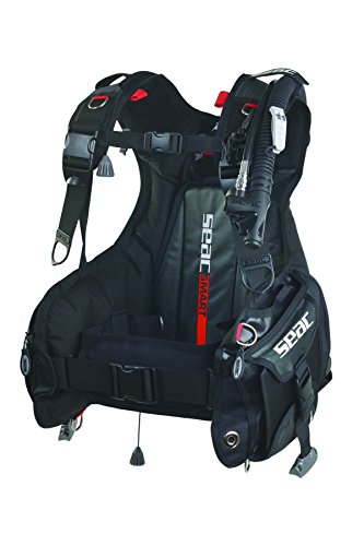 Seac Smart Tarierjacket, super leichte und widerstandsfähige Tauchjacke für professionelle Taucher mit hoher Widerstandsfähigkeit und Vielzahl von Equipment
