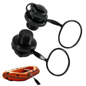 Universal Ventil-Set für Schlauchboote, Kajaks und Floß mit Anti-Leck-Technologie und langem Druckhaltung